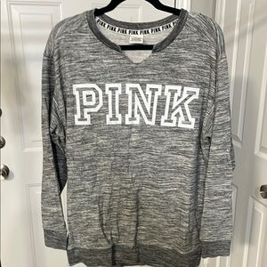 PINK Victoria's Secret Gray Sweatshirt